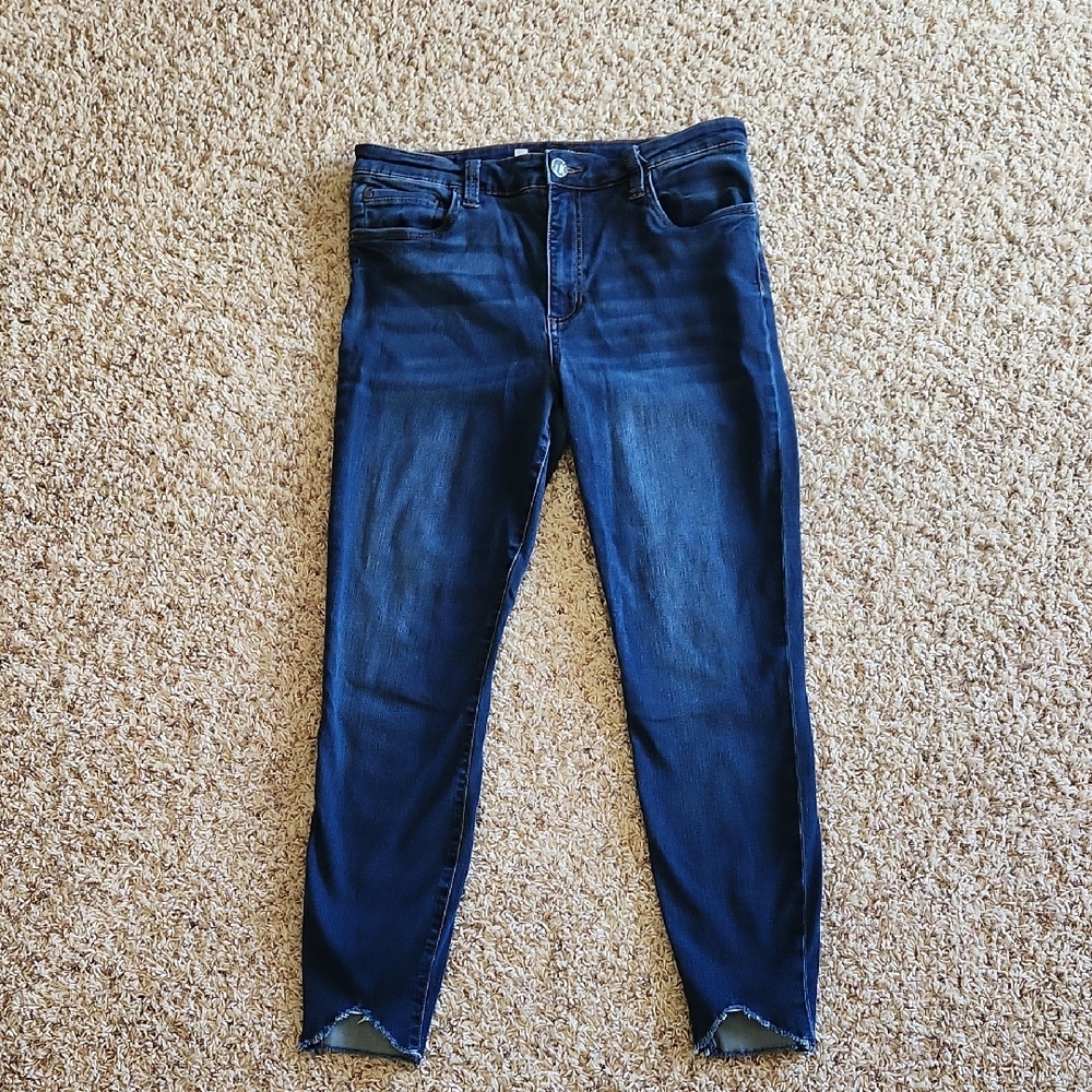 Kut from the Kloth Dark Blue Skinny Jeans